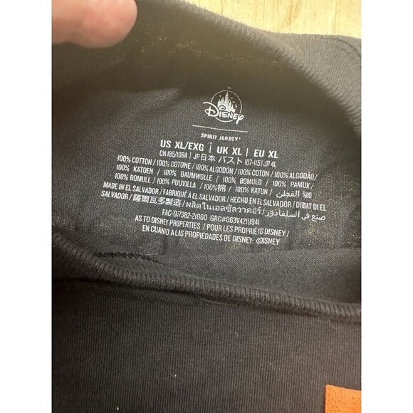 Disneyland Resort Halloween Spirit Jersey Mickey And Minnie Pumpkins Adult XL - Picture 3 of 8